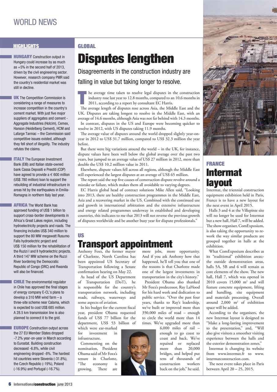 International Construction Preview Pages