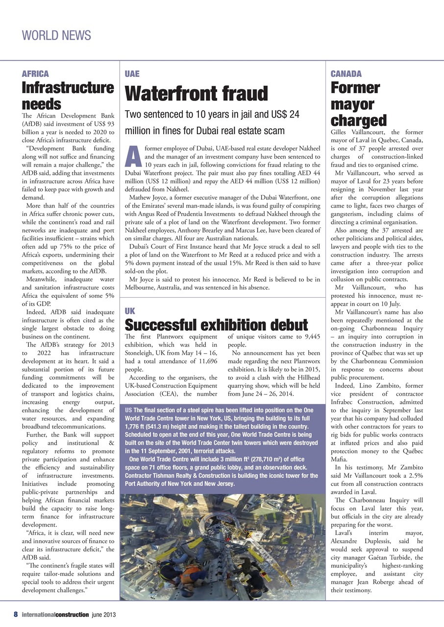 International Construction Preview Pages