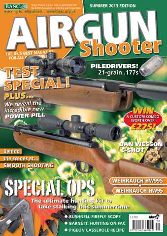 Airgun Shooter issue Summer 2013