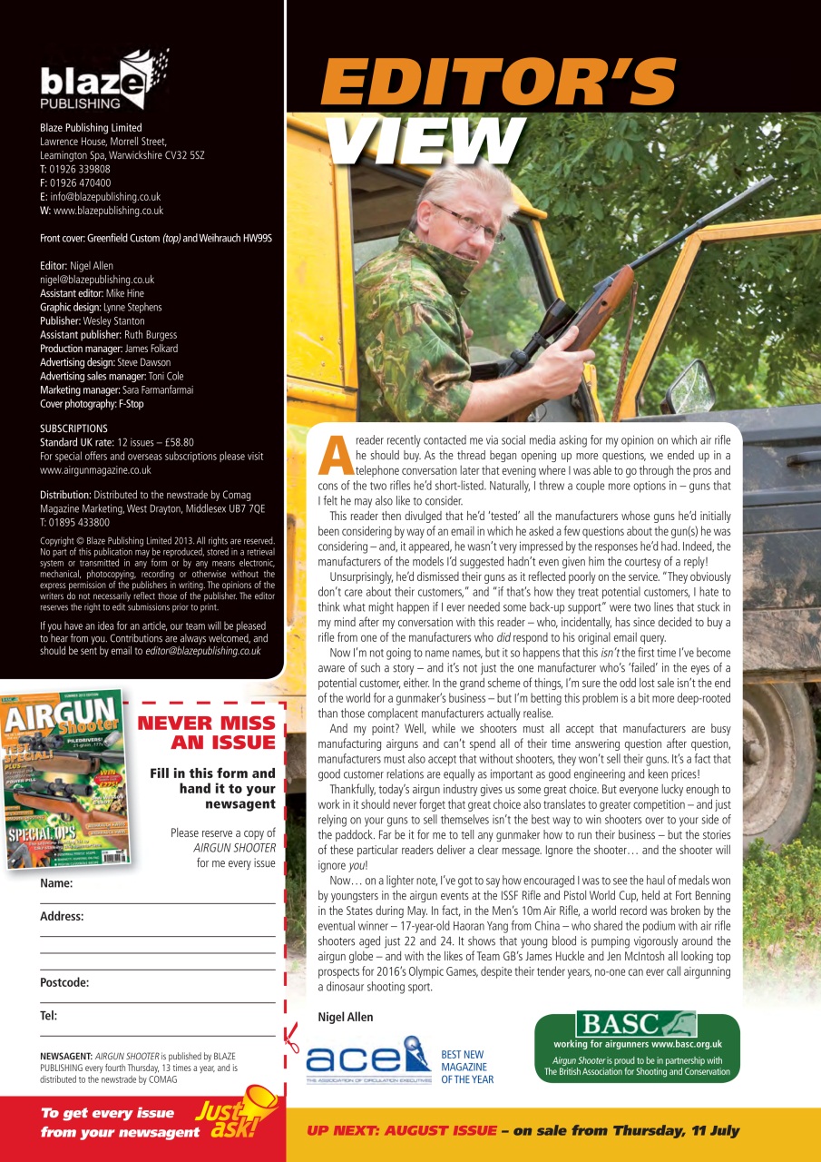 Airgun Shooter Preview Pages