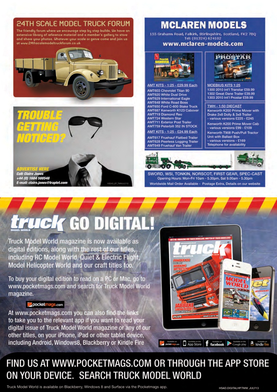 Model Car Truck Motorcycles World Preview Pages