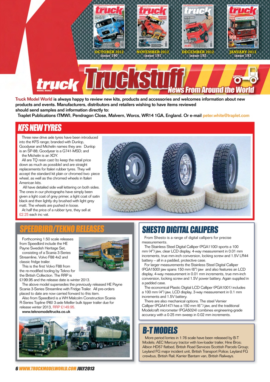 Model Car Truck Motorcycles World Preview Pages