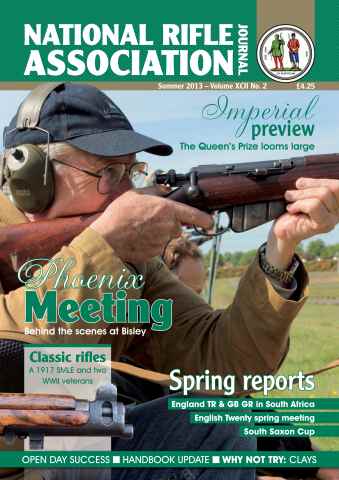 NRA Journal Summer 2013 issue NRA Journal Summer 2013