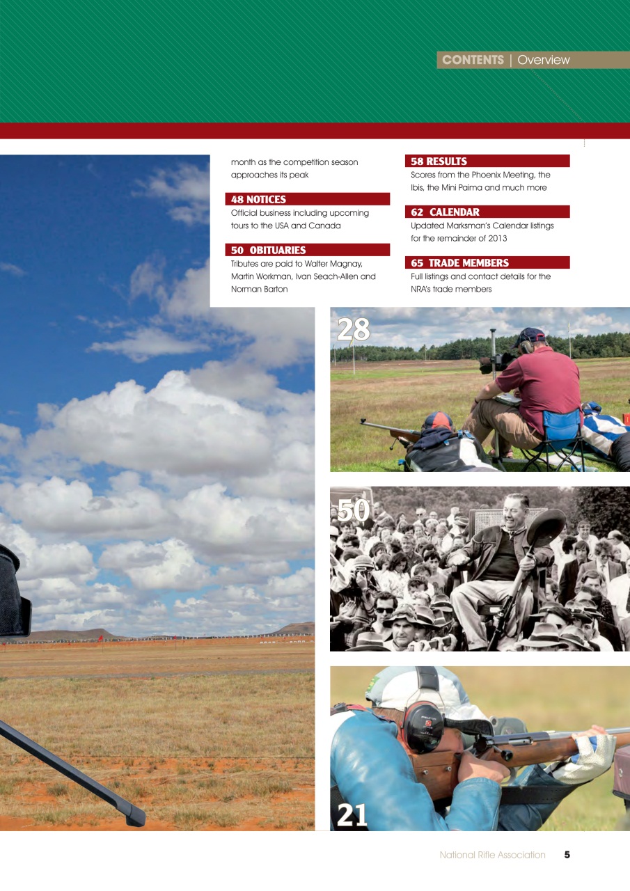 National Rifle Association Journal Preview Pages