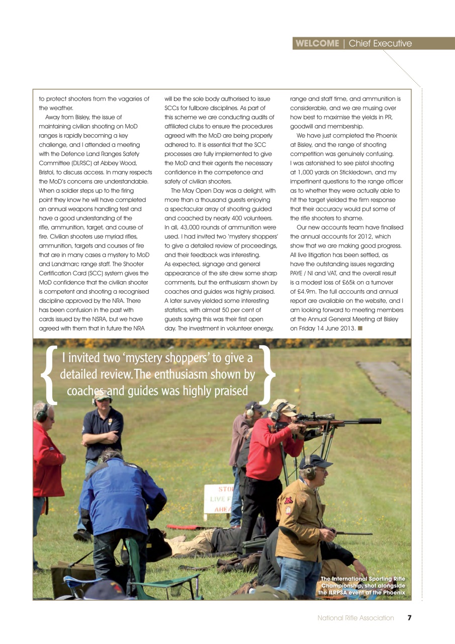 National Rifle Association Journal Preview Pages