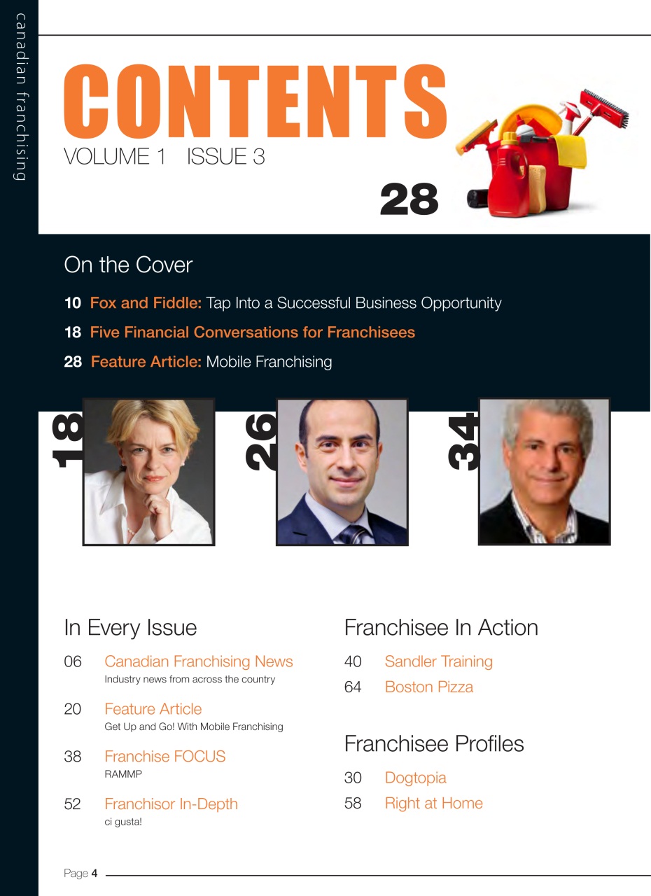 Canadian Franchising Preview Pages