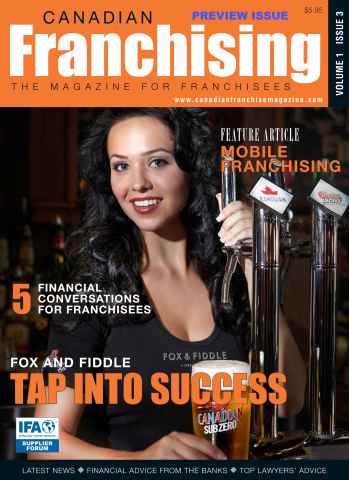 Canadian Franchising issue Free Preview Issue