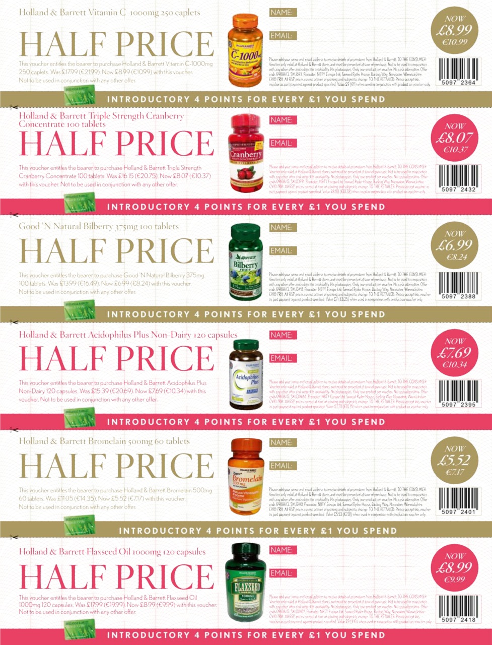 Healthy Magazine Preview Pages