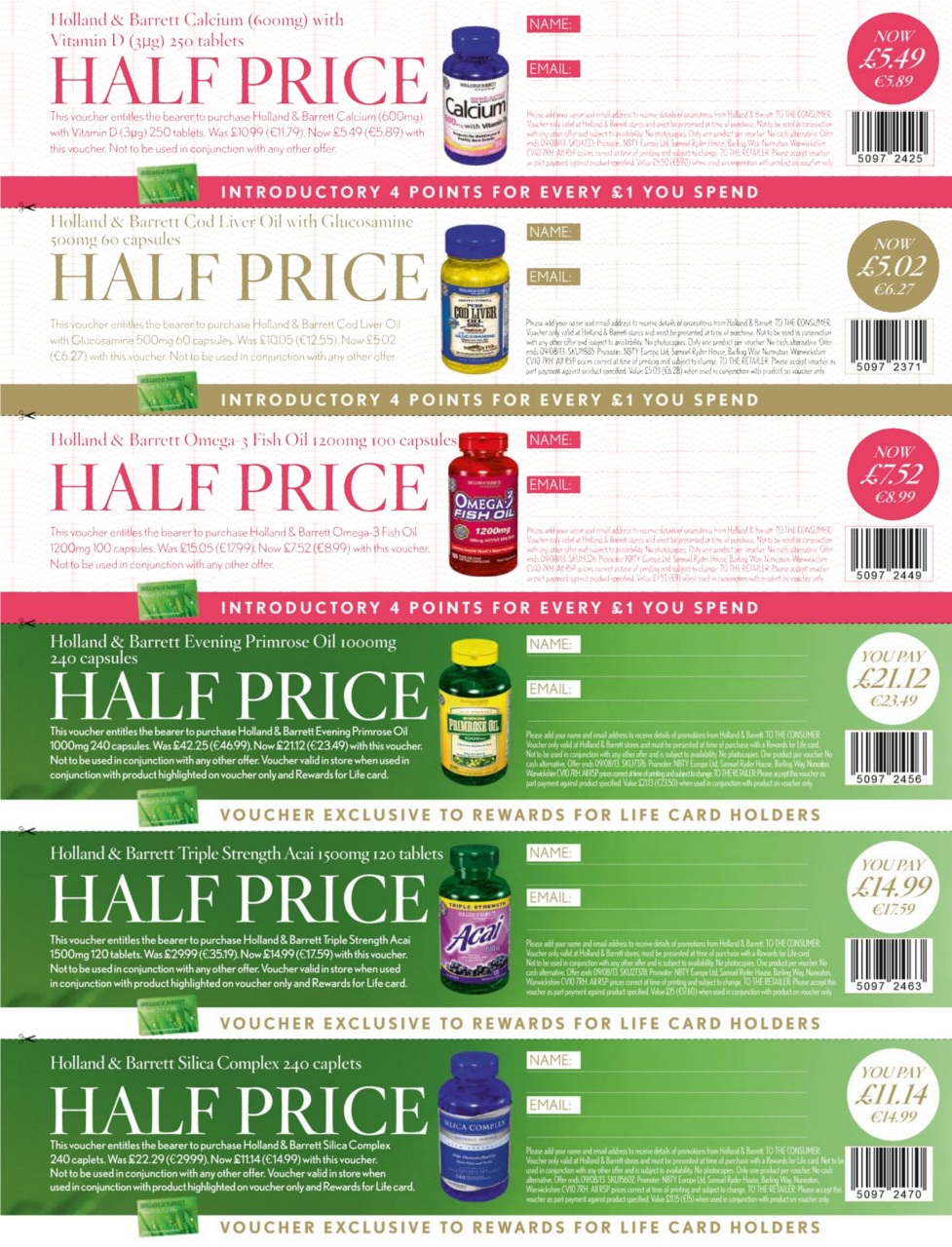 Healthy Magazine Preview Pages