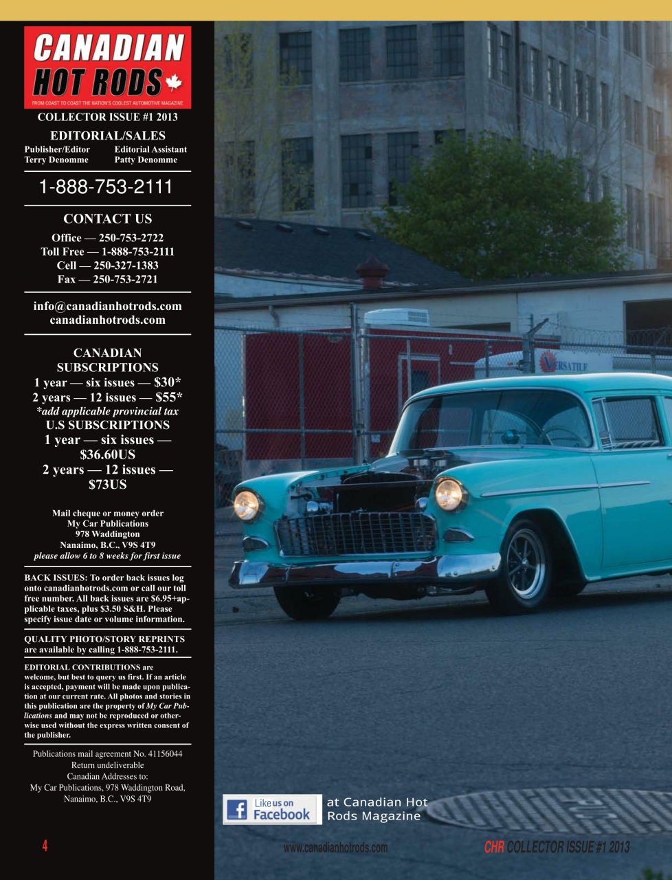 Canadian Hot Rods Preview Pages