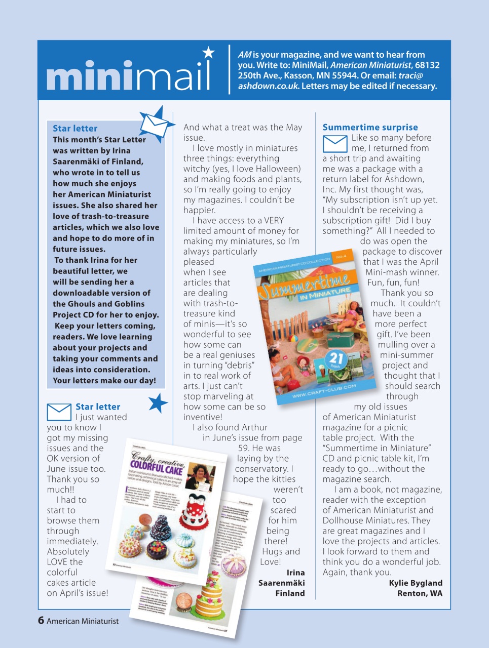 American Miniaturist Preview Pages