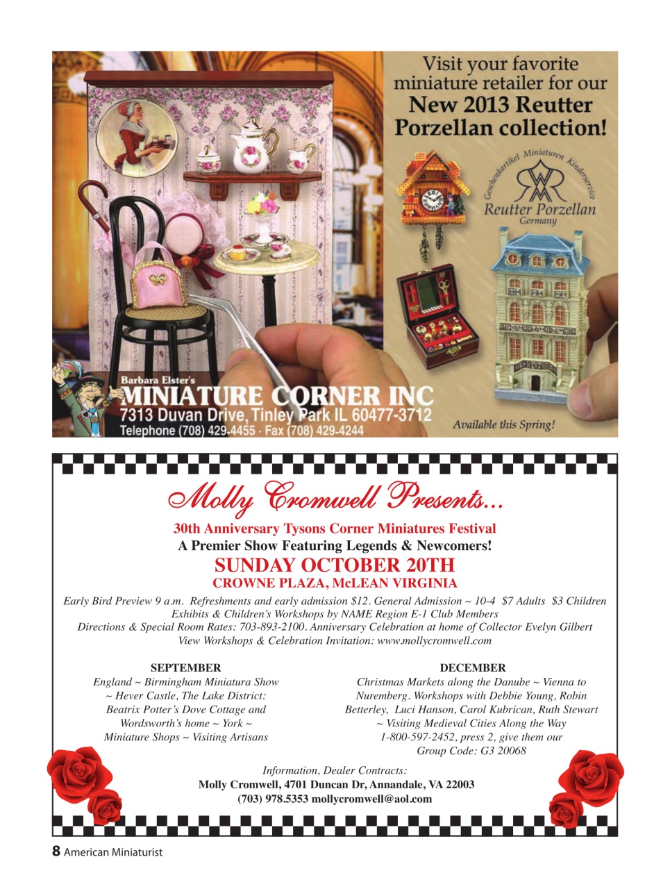 American Miniaturist Preview Pages