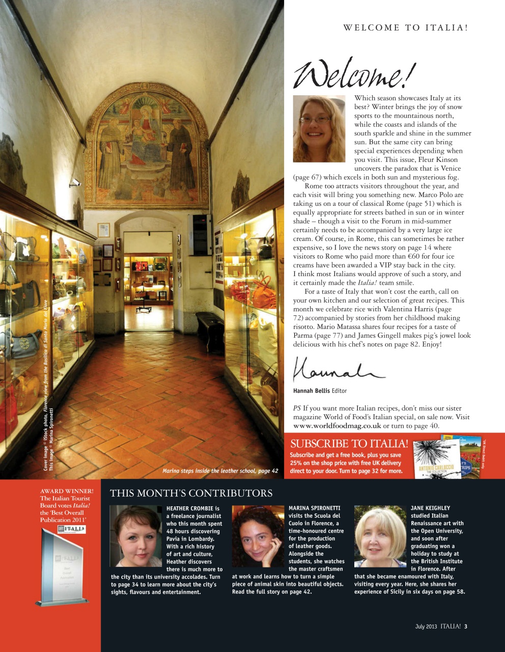 Italia! Preview Pages