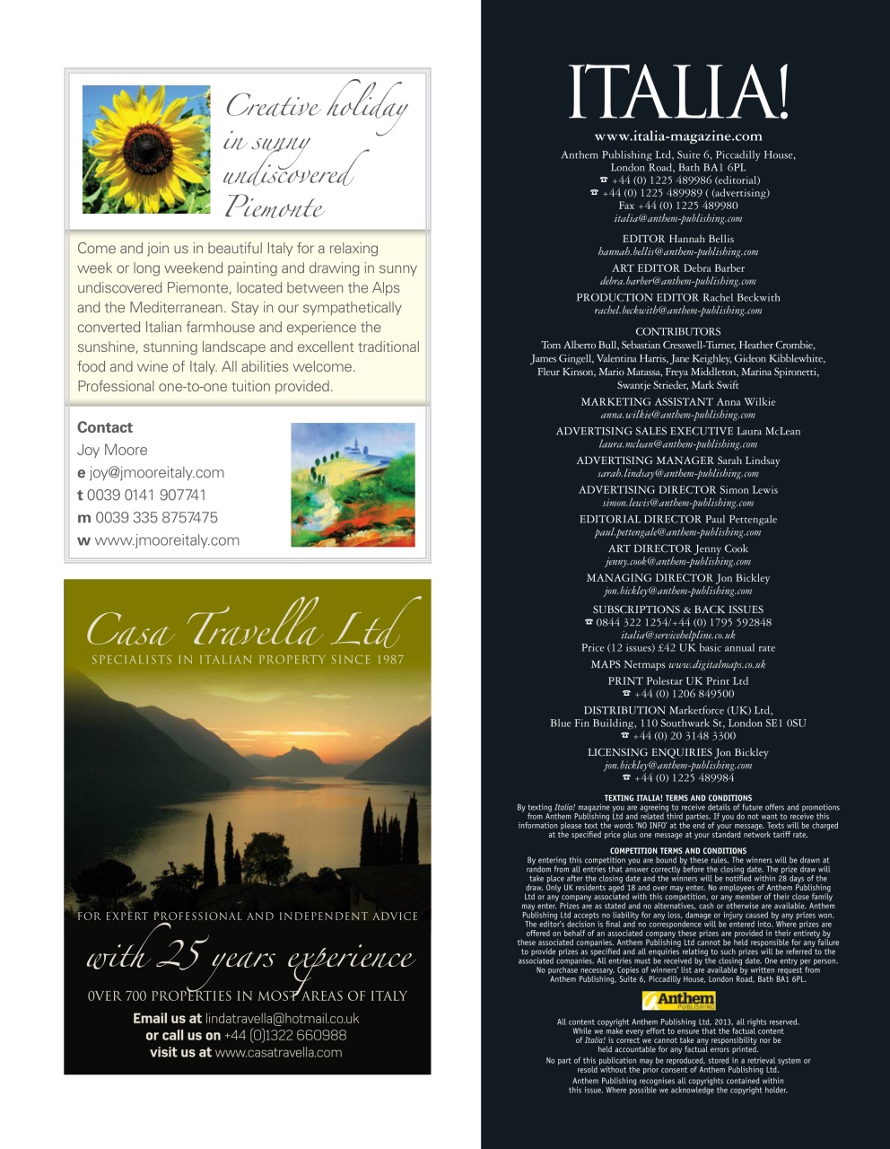 Italia! Preview Pages