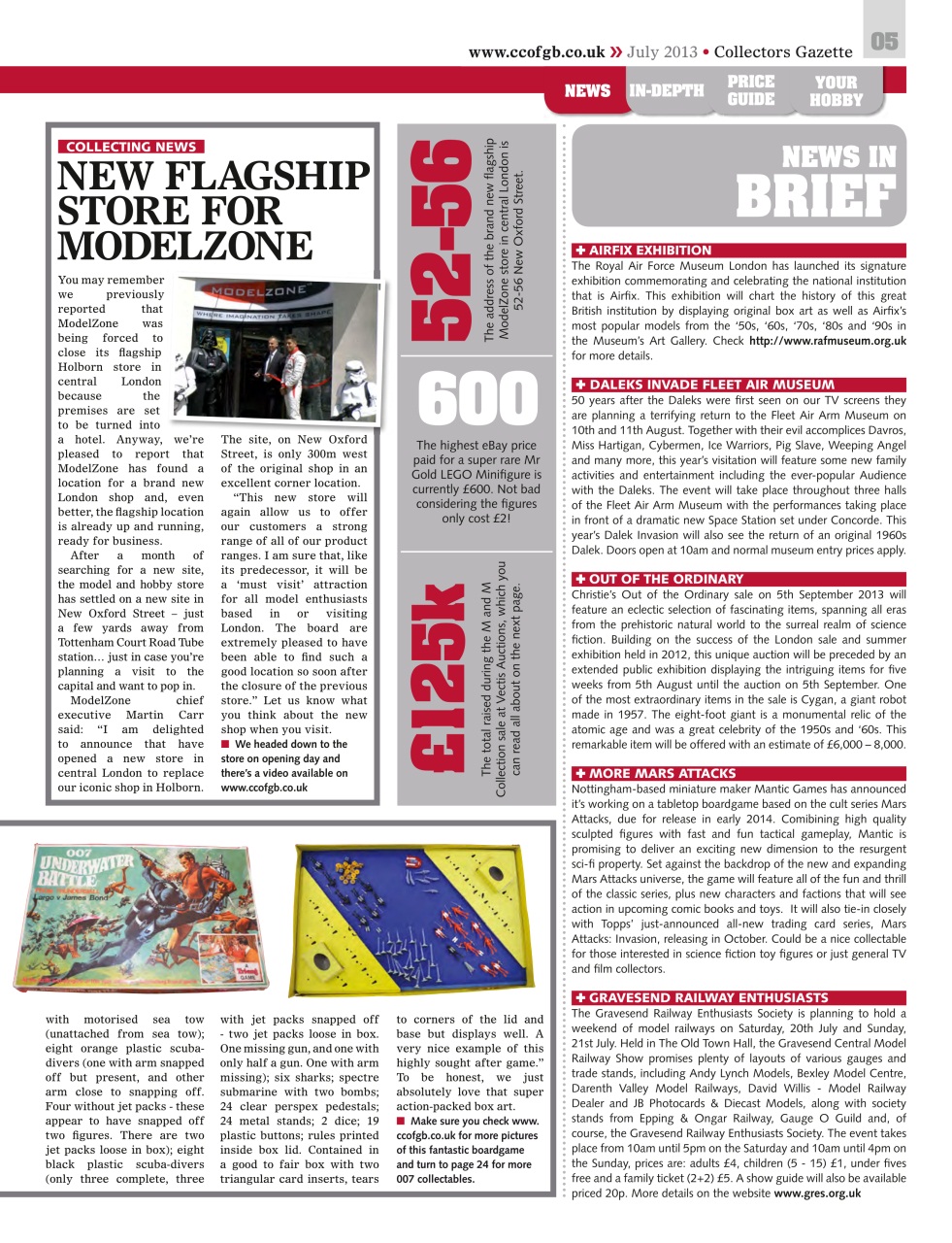 Collectors Gazette Preview Pages