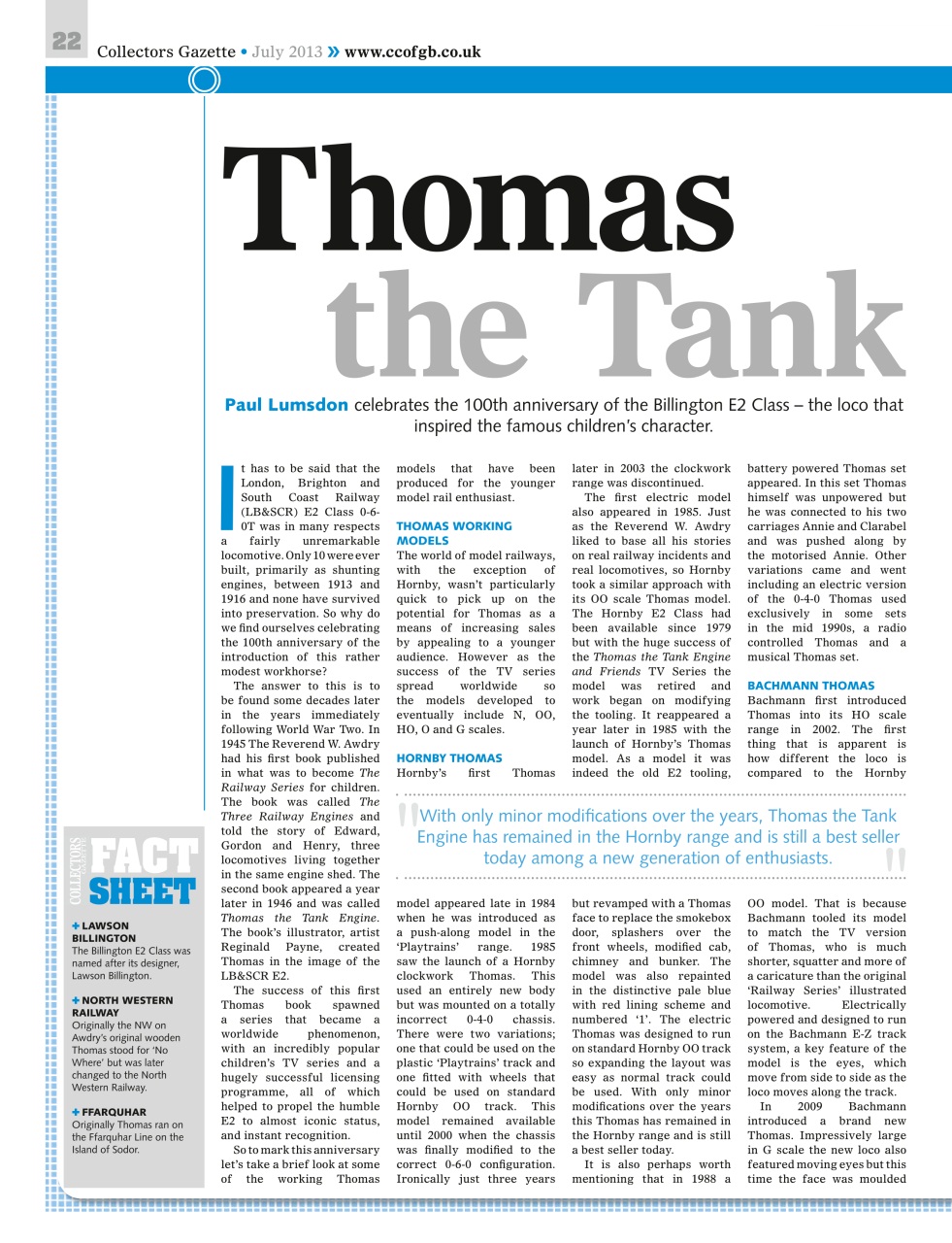 Collectors Gazette Preview Pages