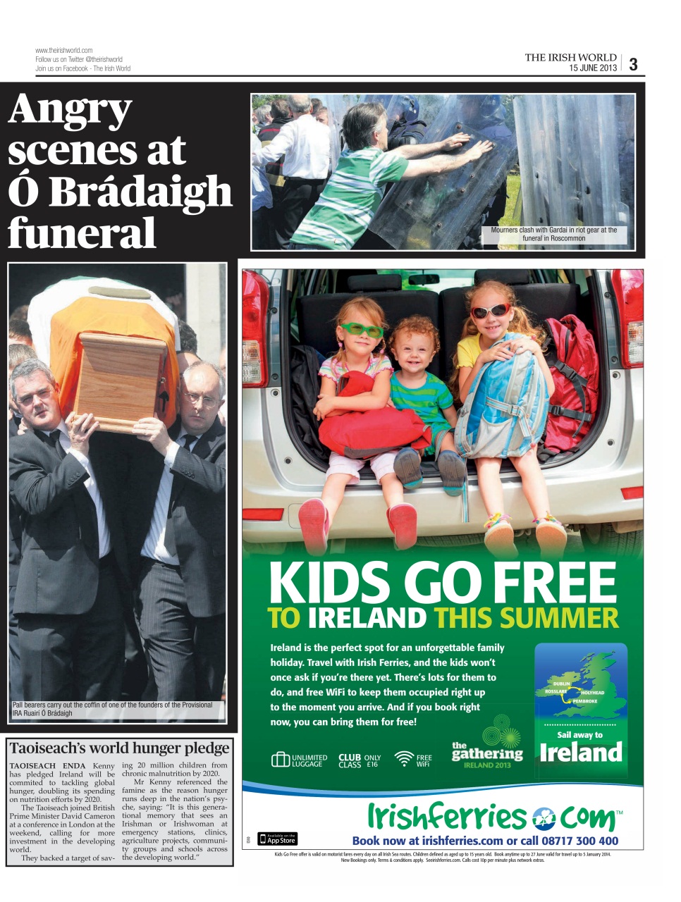 Irish World Preview Pages