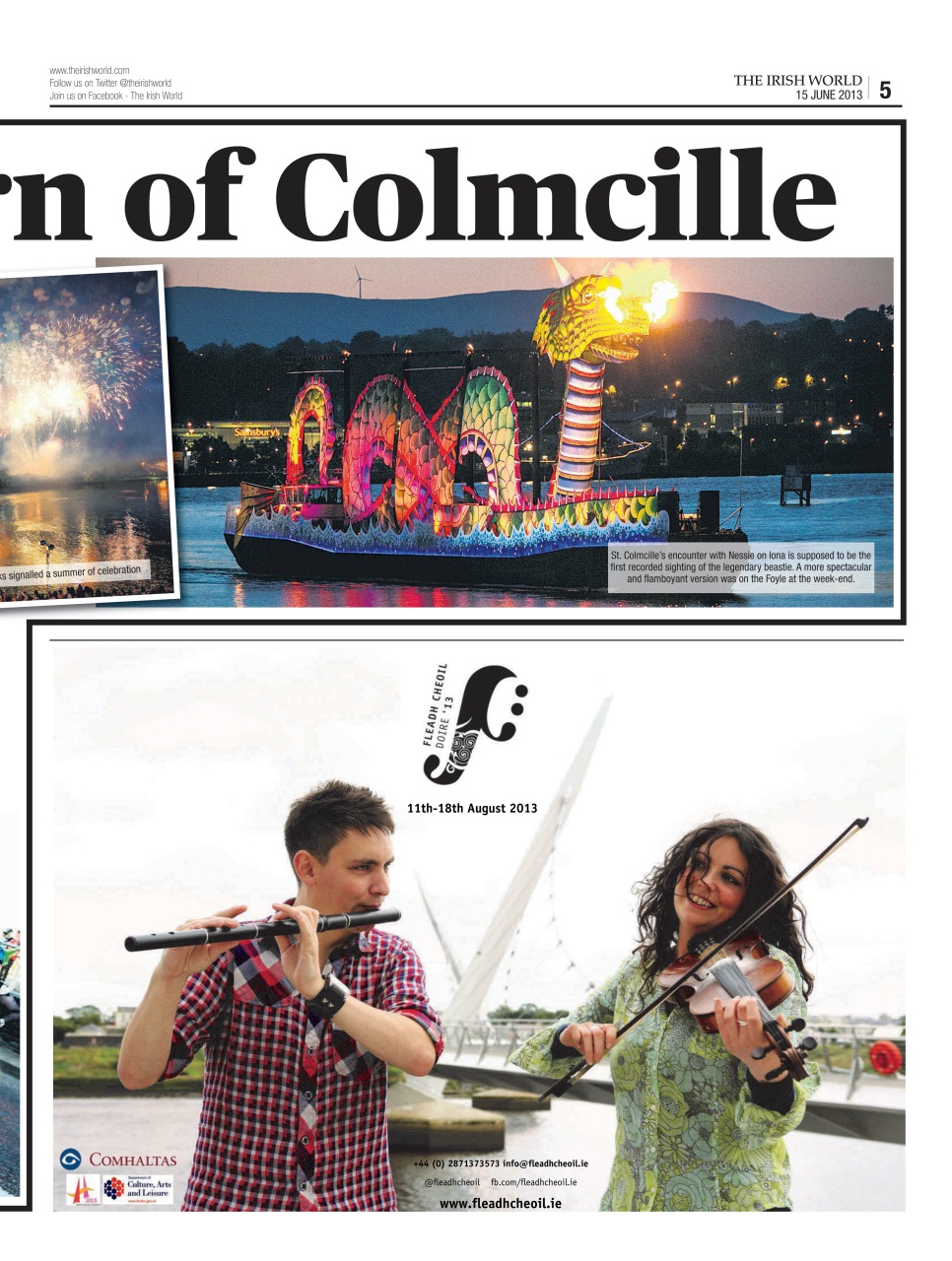 Irish World Preview Pages