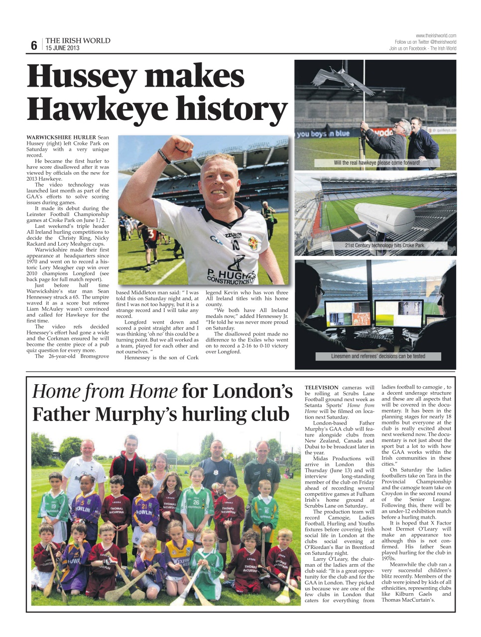 Irish World Preview Pages