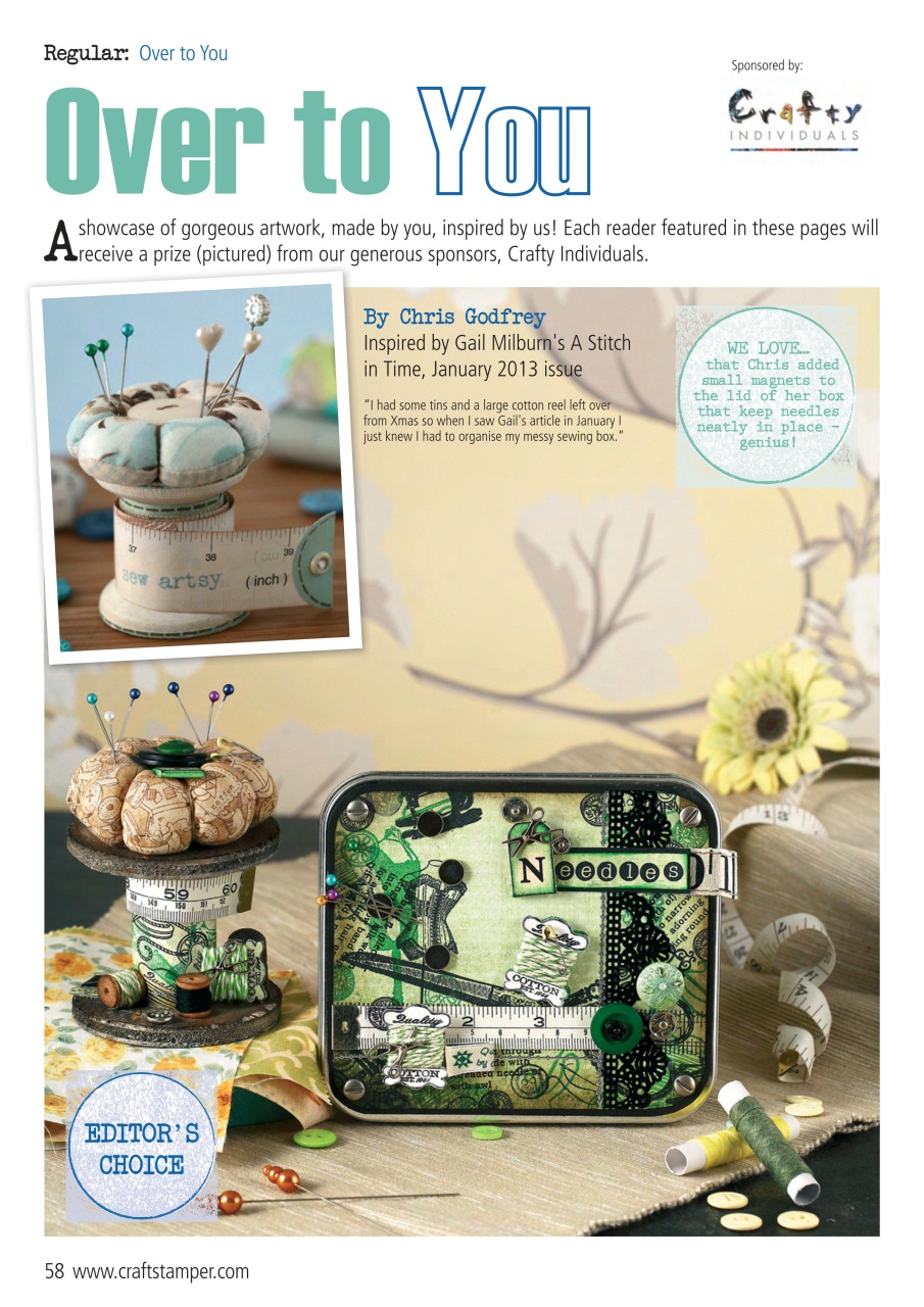 Craft Stamper Preview Pages