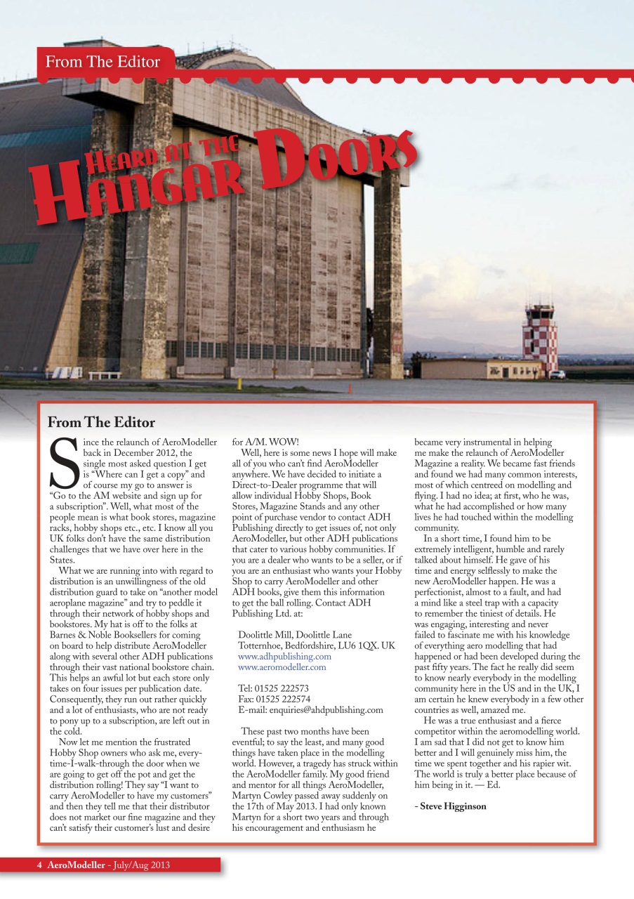 AeroModeller Preview Pages