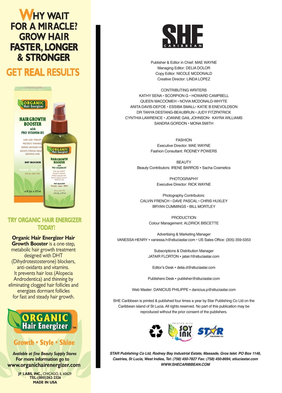 She Caribbean Preview Pages