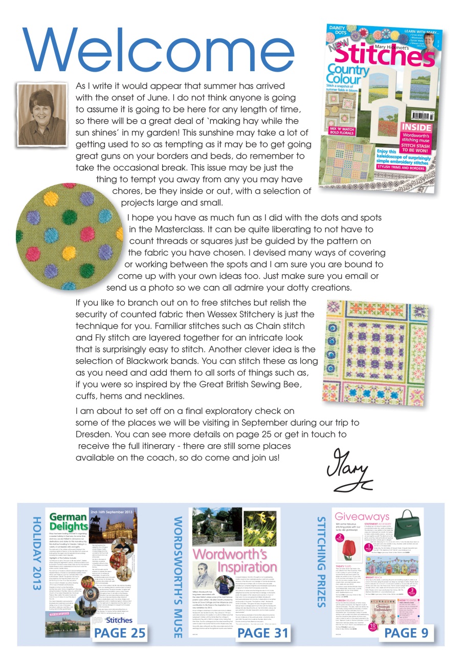 New Stitches Preview Pages