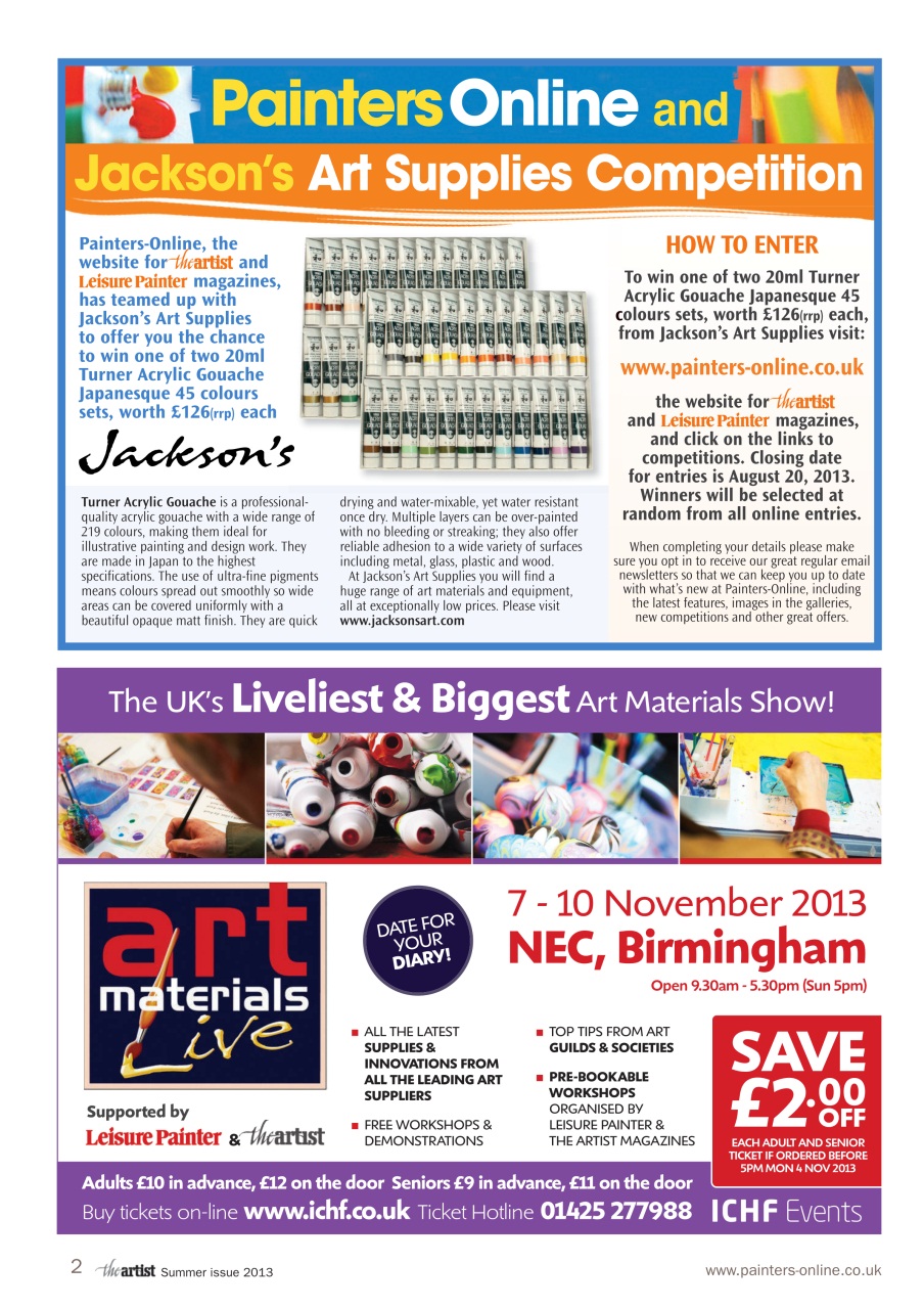 The Artist Preview Pages