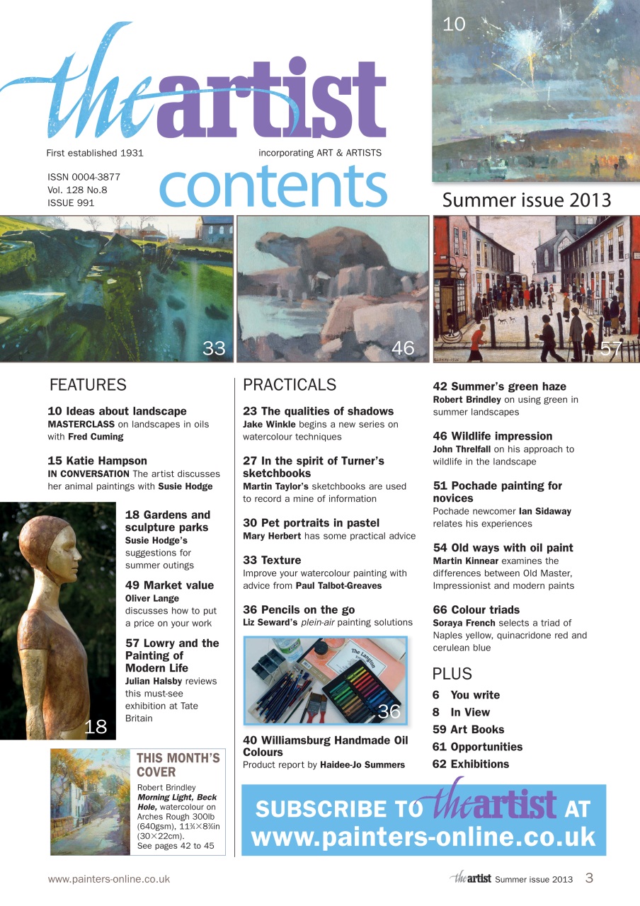 The Artist Preview Pages