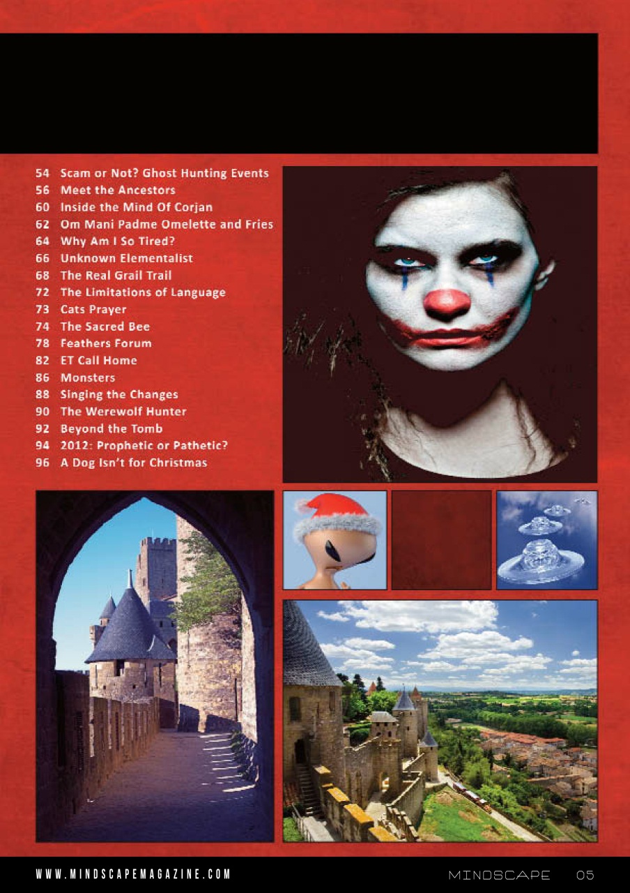 Mindscape Magazine Preview Pages