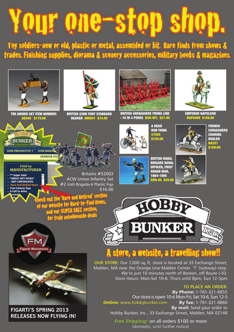 Toy Soldier & Model Figure Preview Pages