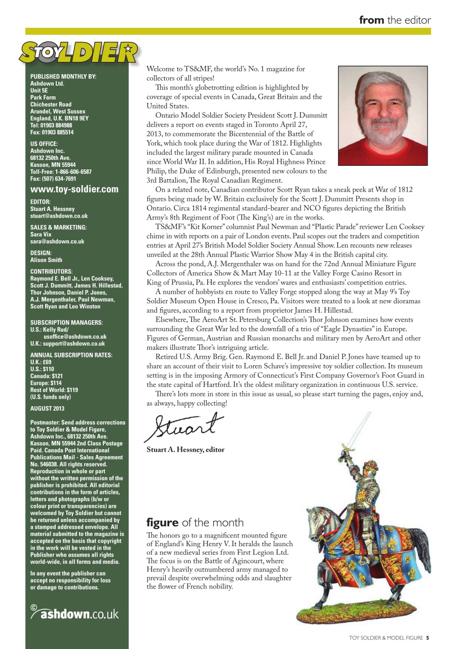 Toy Soldier & Model Figure Preview Pages