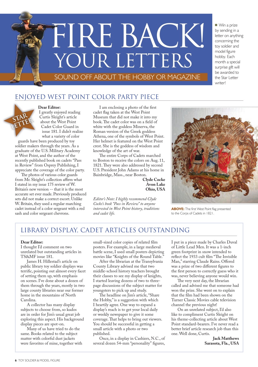 Toy Soldier & Model Figure Preview Pages