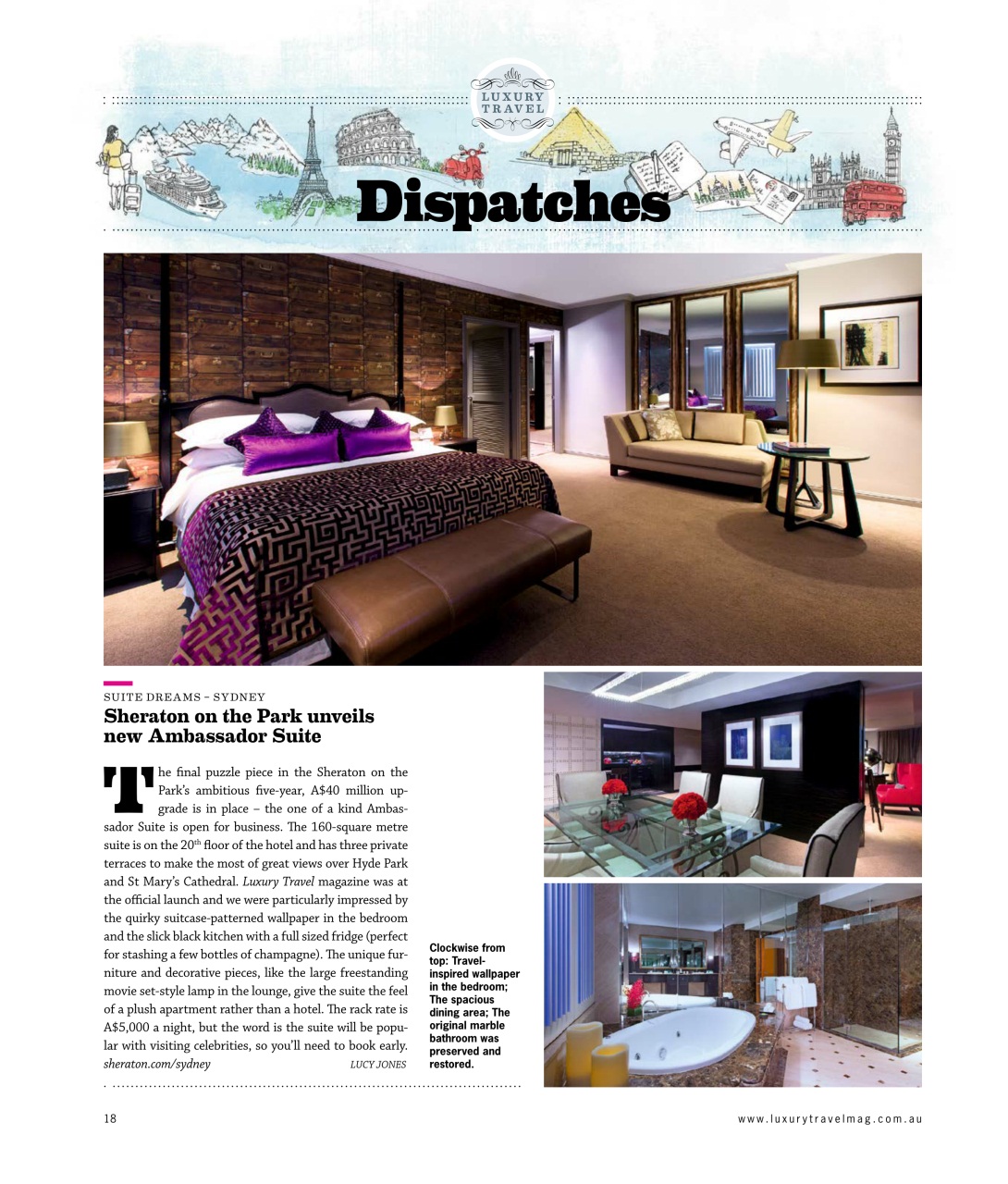 Luxury Travel Preview Pages