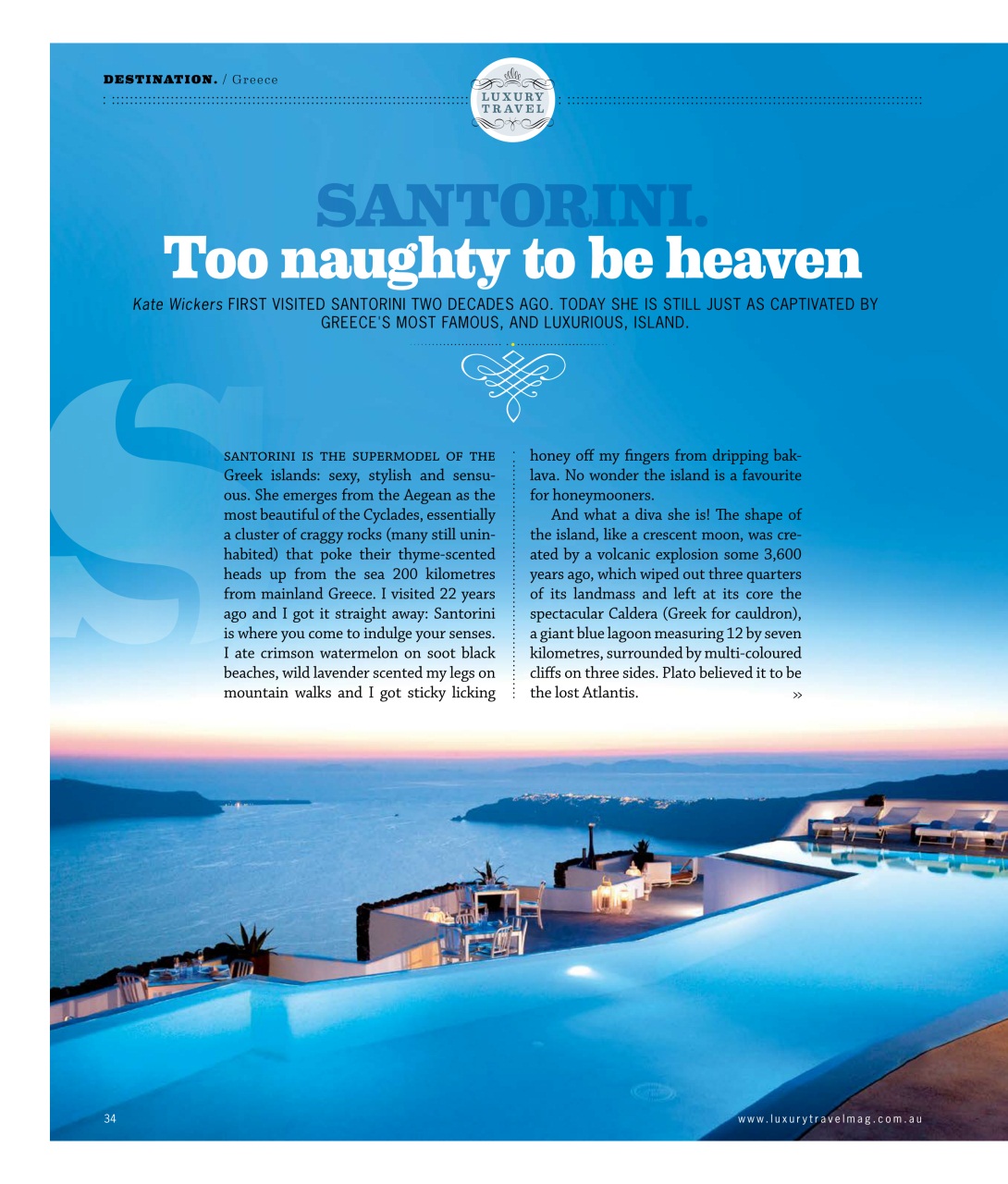 Luxury Travel Preview Pages