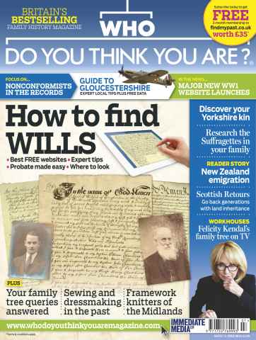 Who Do You Think You Are? issue July 2013