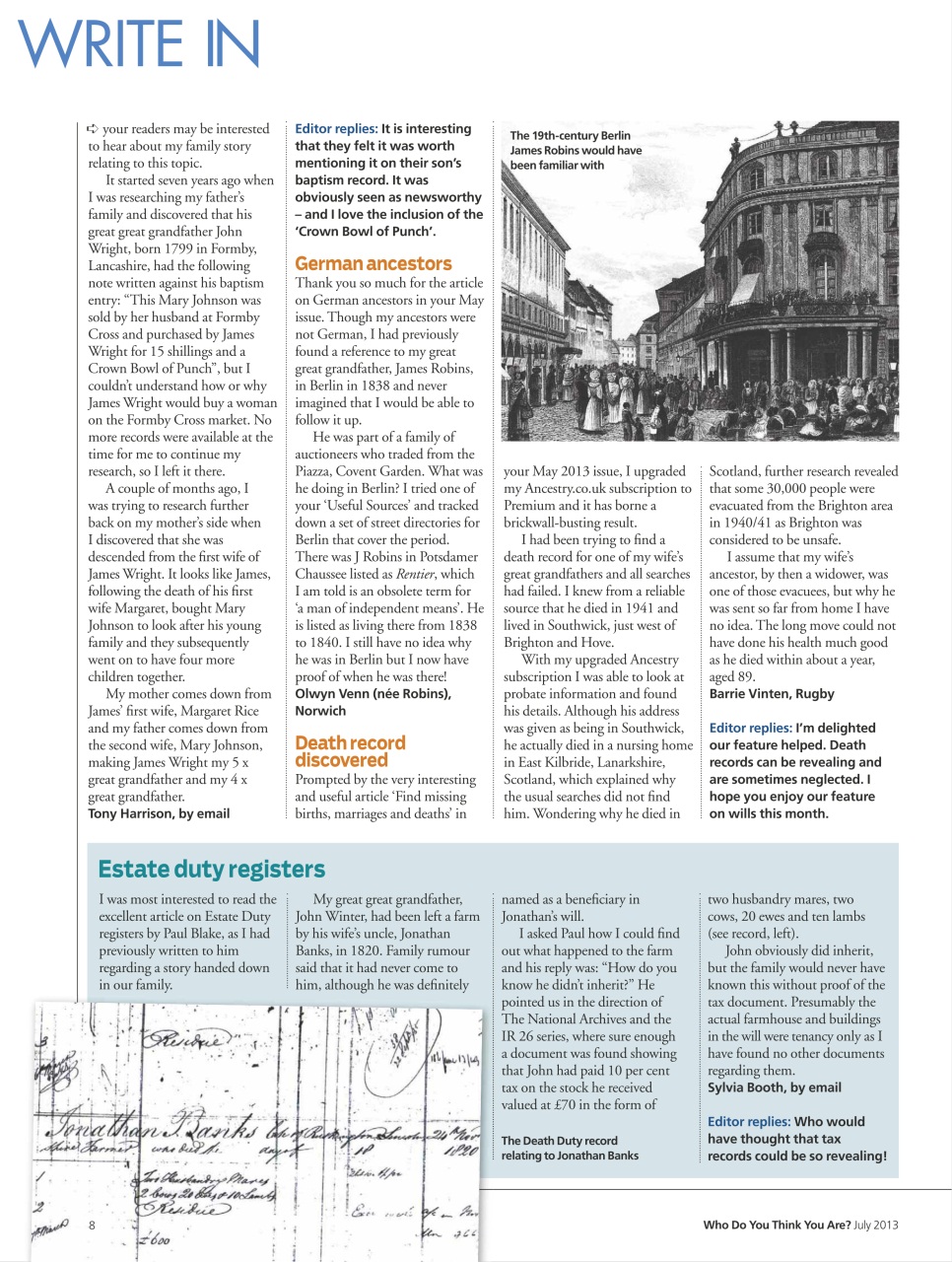 Who Do You Think You Are? Preview Pages