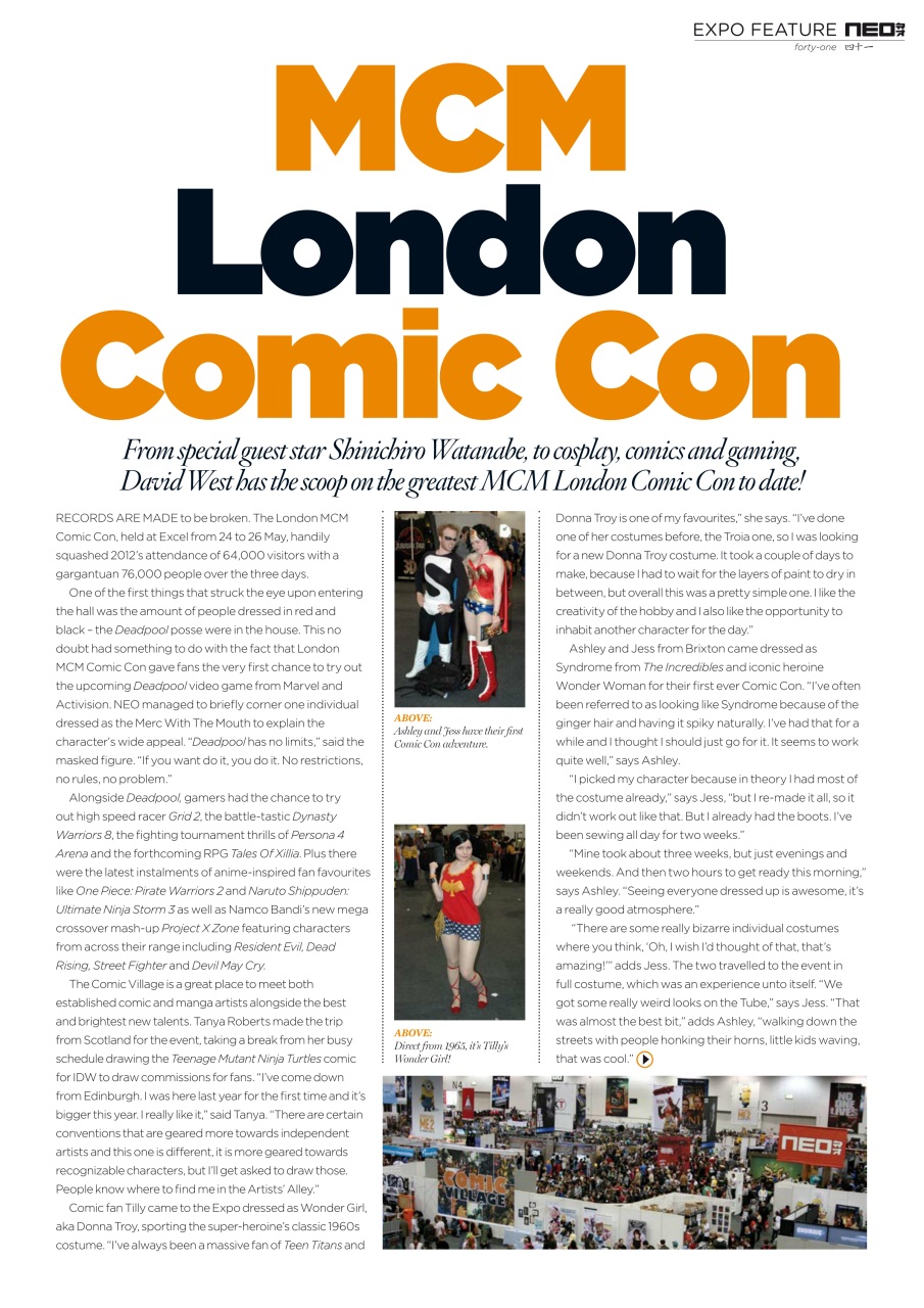 NEO Magazine Preview Pages