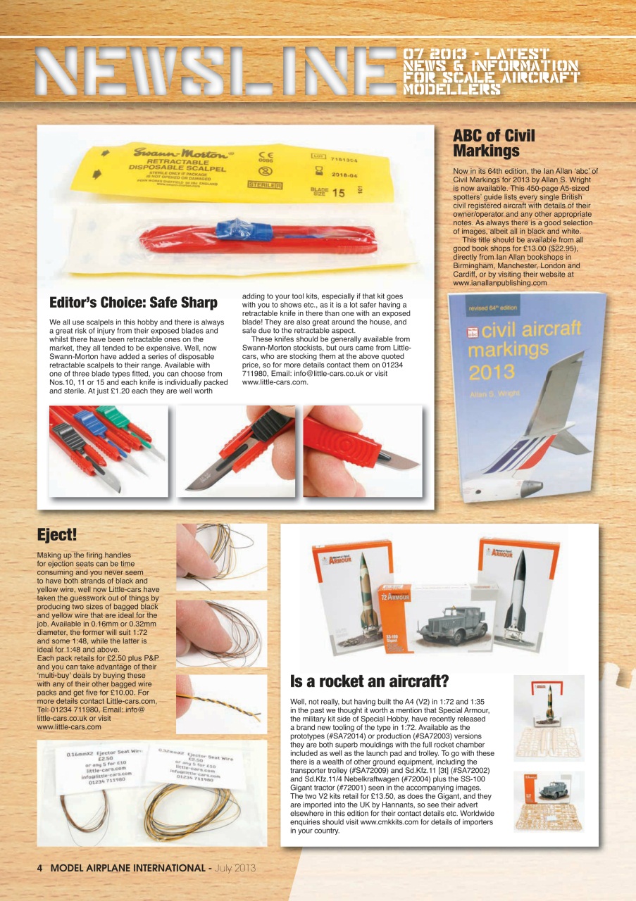 Model Airplane International Preview Pages
