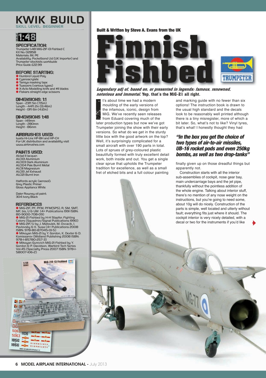 Model Airplane International Preview Pages
