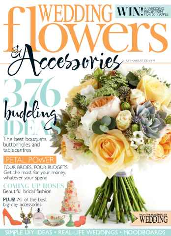Wedding Flowers Magazine issue July-August 2013