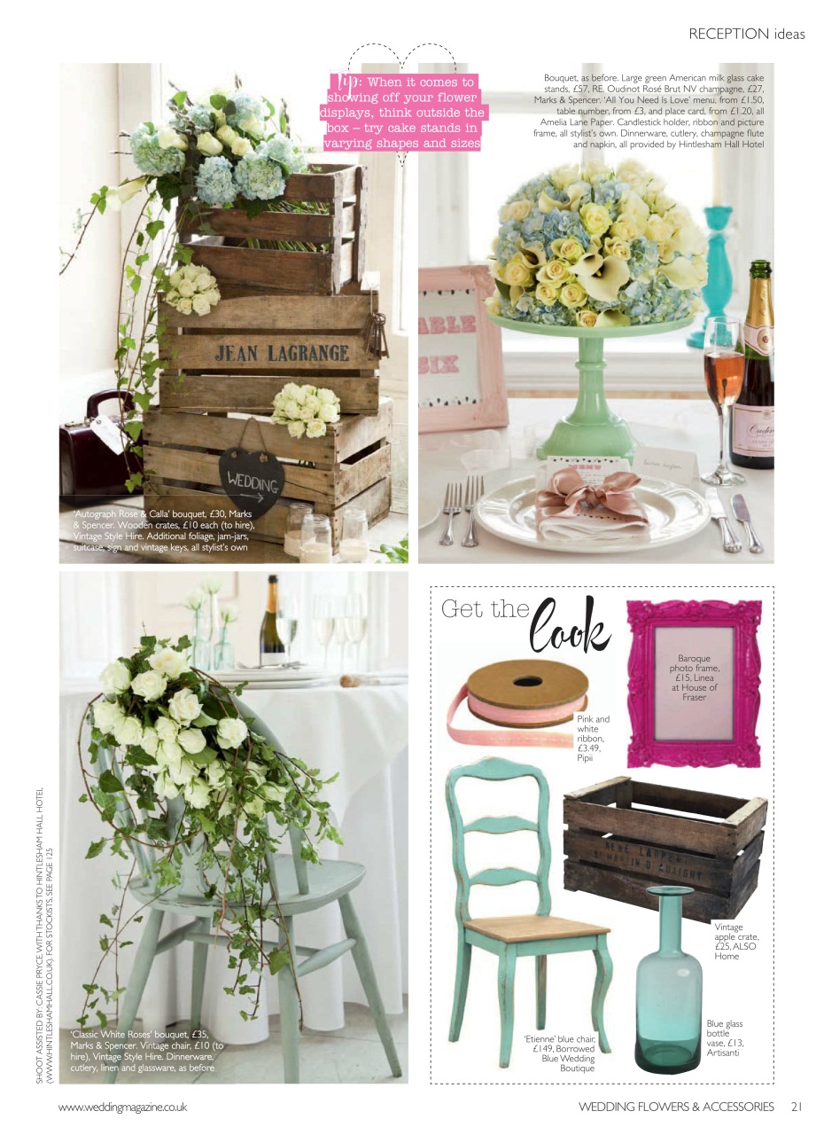 Wedding Flowers Magazine Preview Pages