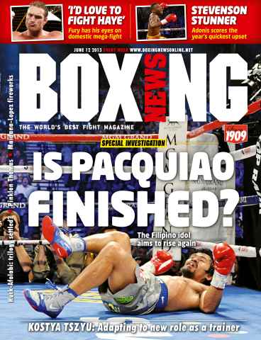 Boxing News issue 12th June 2013