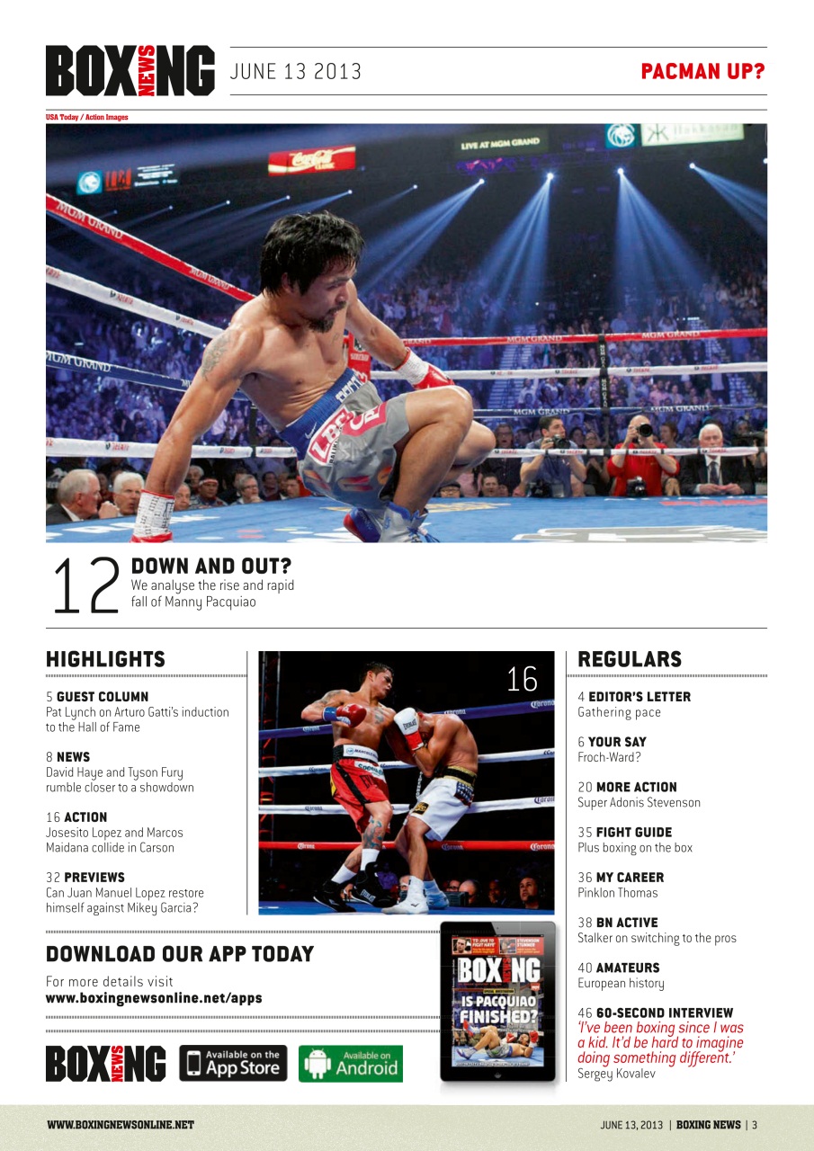 Boxing News Preview Pages