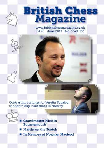 British Chess Magazine issue June 2013