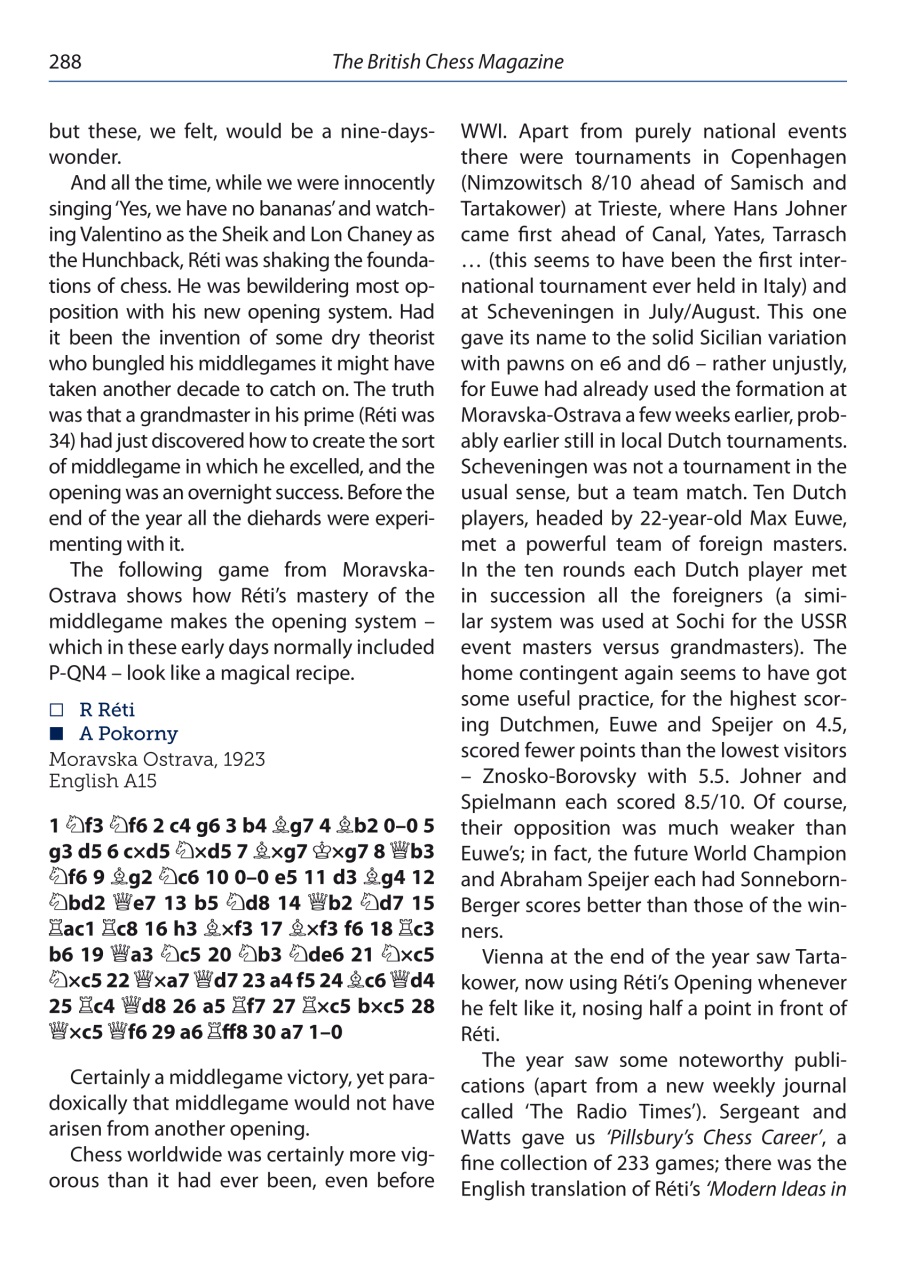 British Chess Magazine Preview Pages