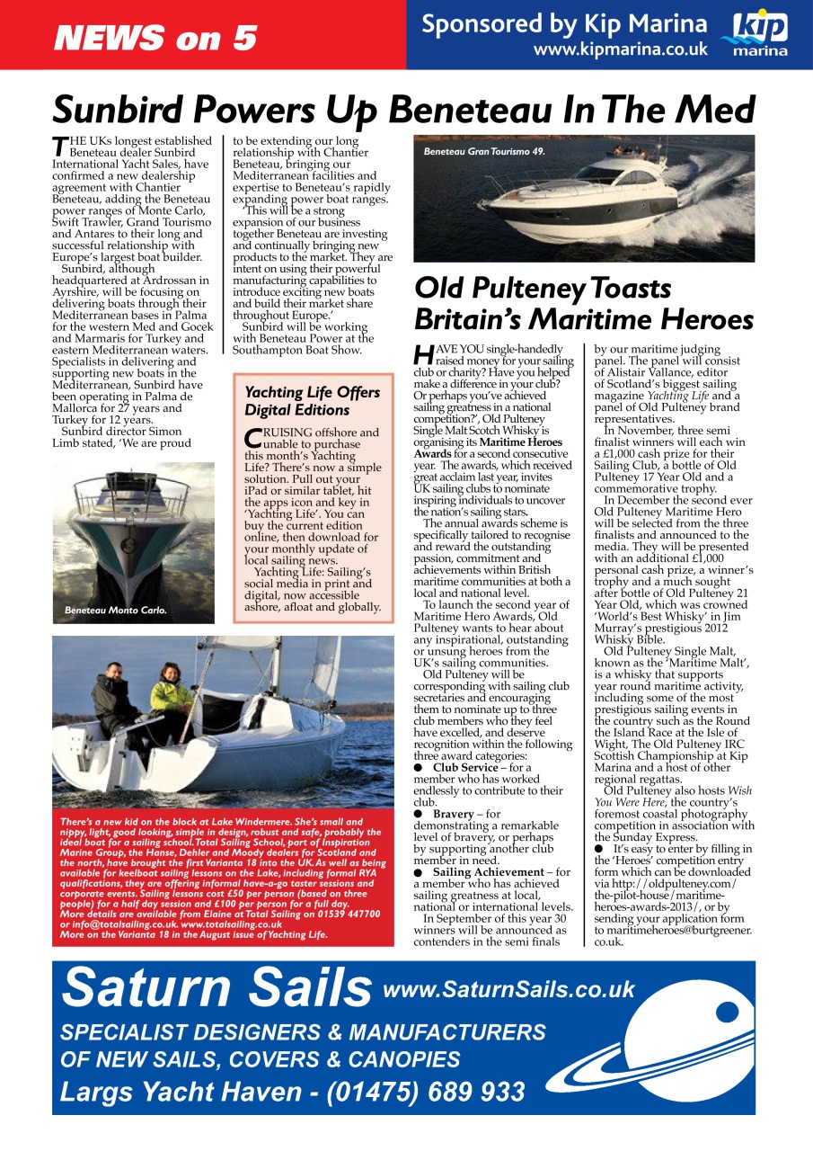 Yachting Life Preview Pages