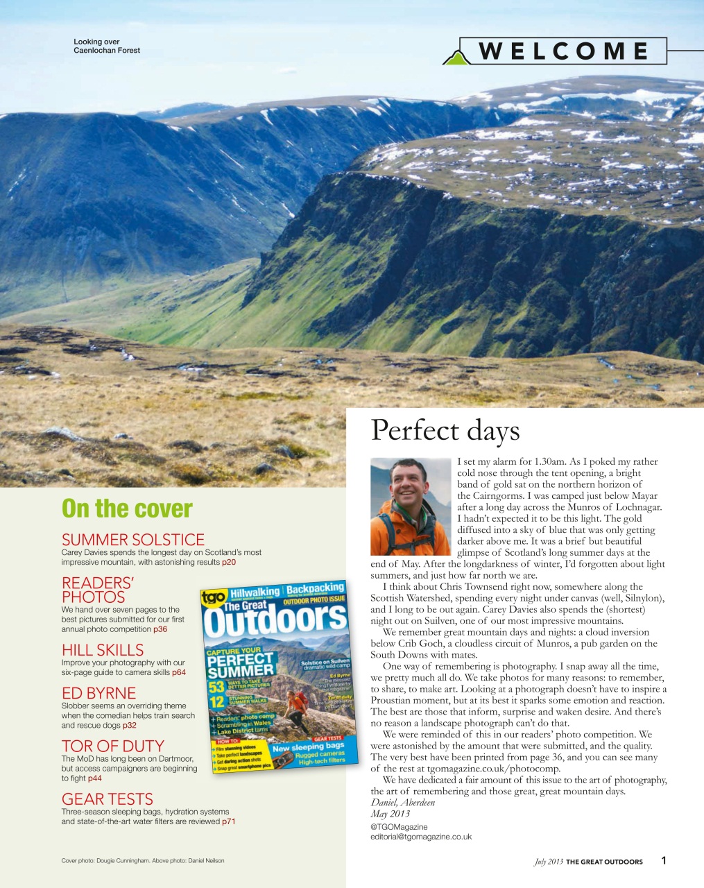TGO - The Great Outdoors Magazine Preview Pages
