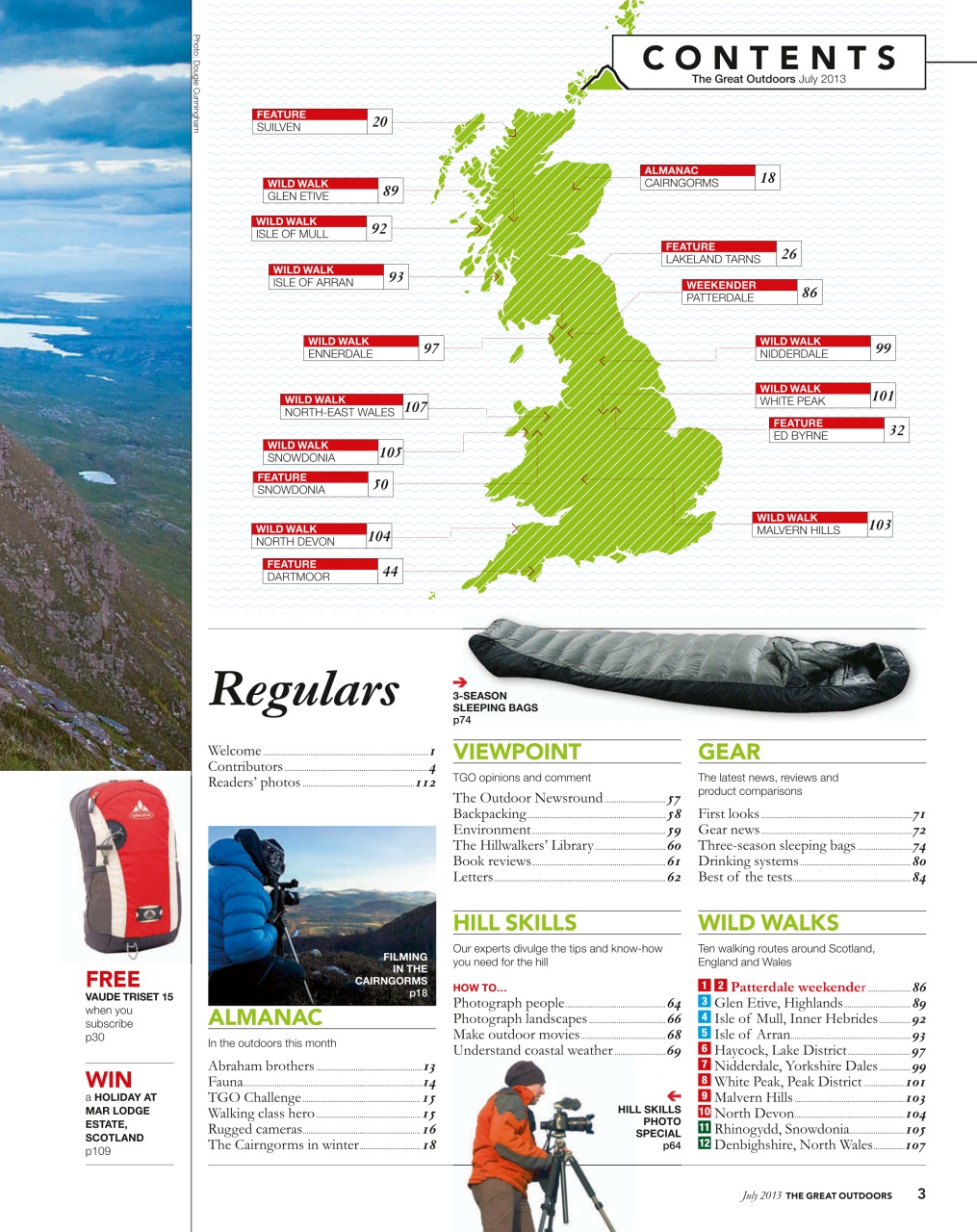 TGO - The Great Outdoors Magazine Preview Pages