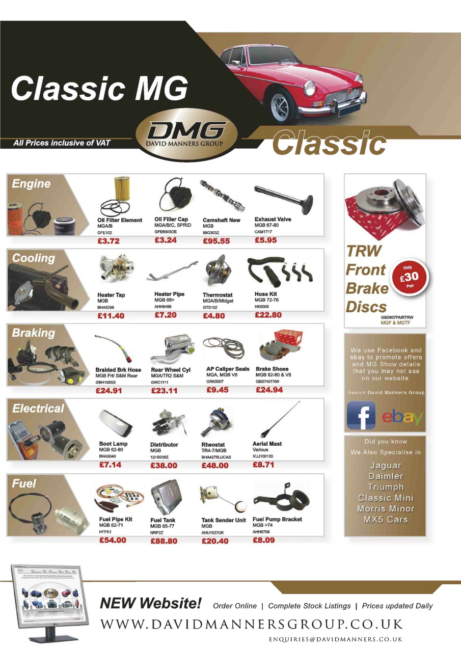 MG Enthusiast Preview Pages